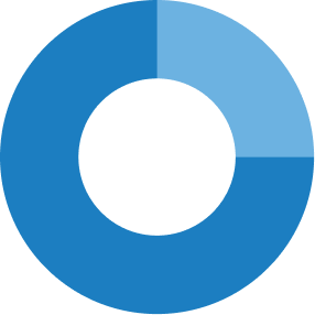 75% Pie